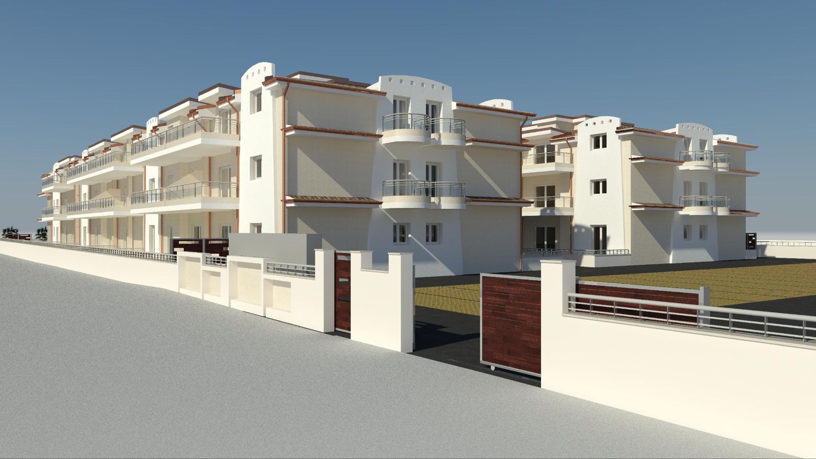Esterno del complesso Residence Sabrina